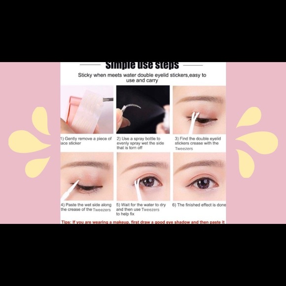 Water-base Invisible Double eyelids lace/fiber - Picture 2 of 3